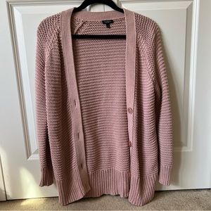 talbots cardigan pink